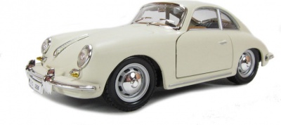 Модель автомобиля 1:24 Porsche 356B Coupe 1961 (Порше 356B купе) Bburago 18-22079