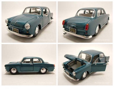 Volkswagen 1600 Notchback Фольксваген модель автомобиля 1:24 MAISTO 31265