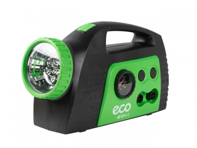 Eco ae 011 1 компрессор автомобильный + фонарь