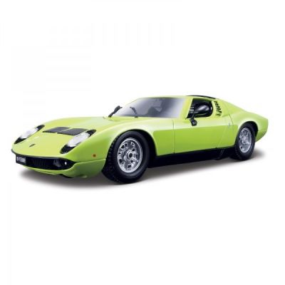 Bburago 18-12072 GOLD 1:18-Lamborghini Miura