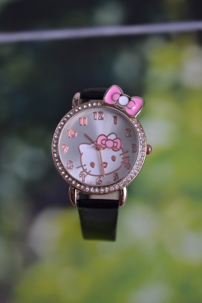 Часы кварцевые наручные детские Hello Kitty Хэло Китти 2801