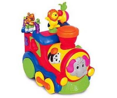 Kiddieland 037978 Поезд цирковой с животными