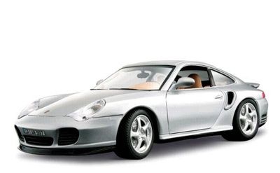 Bburago 18-12030 GOLD 1:18-Porsche 911 Turbo