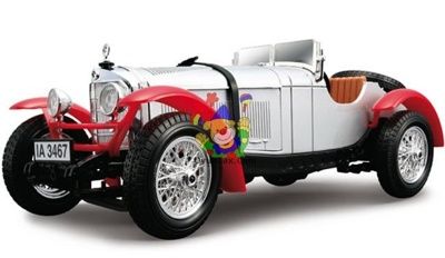 Коллекционная модель автомобиля Bburago 18-12064 GOLD 1:18-Mercedes Benz SSKL