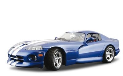 Коллекционная модель автомобиля Bburago 18-15019 KIT 1:18-Dodge Viper GTS coupe