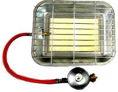 Нагреватель газовый инфракрасный керамический ECO RH-5000 (5.0 кВт, 50 мбар, 5 кг)