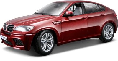 Коллекционная модель автомобиля Bburago 18-15054 KIT 1:18- BMW X6 M