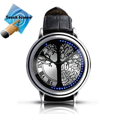 Часы Наручные Blue Hybrid с сенсорным управлением