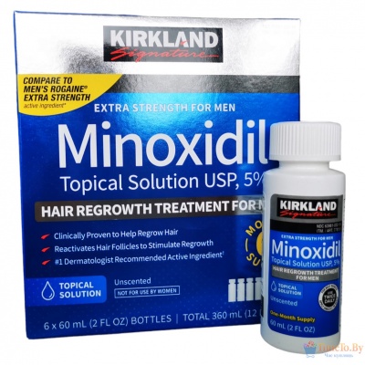 Миноксидил Minoxidil kirkland 6 месяцев