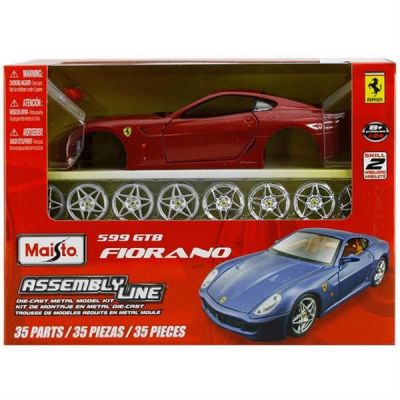 MAISTO 39274 BLUE СБОРНАЯ АВТОМОДЕЛЬ (1:24) Феррари FERRARI 599GTB