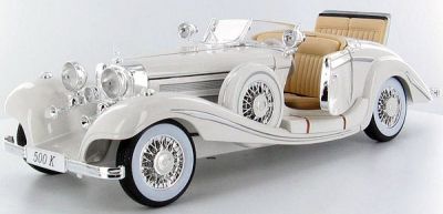 MAISTO 36055 Модель автомобиля 1:18- Мерседес Бенц 500 К (1936) (Mercedes Benz 500 K)