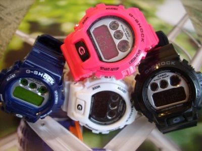 Часы наручные спортивные Casio G-Shock DW-6900NB реплика