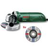 Одноручная углошлифмашина (болгарка) Bosch PWS 650