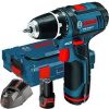 Аккумуляторный шуруповерт Bosch GSR 10,8-2 LI(2 акк, 1.3 А/ч) в боксе