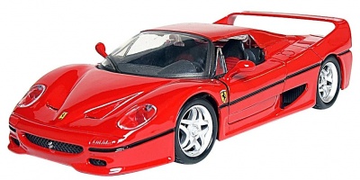 Модель автомобиля 1:24 Ferrari F50 (Феррари F50) Bburago 18-26010