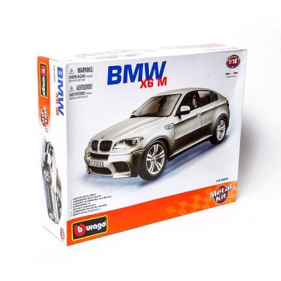 Коллекционная модель автомобиля Bburago 18-15054 KIT 1:18- BMW X6 M